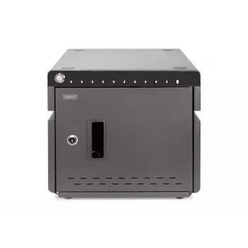 Digitus mobilná desktopová nabíjacia skriňa pre 10 notebookov/tabletov do 13 palcov, UV-C, USB-C