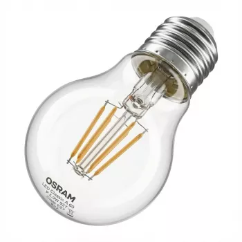 Osram LED Classic A 60 Filament P 5,9 W 827 číra E27 LED žiarovky, klasický tvar žiarovky