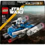 LEGO Star Wars Captain Rex Y-Wing Microfighter zberateľský – vesmírna loď z Klonových vojen hračka s minifigúrkou postavy pre chlapcov od 6 rokov