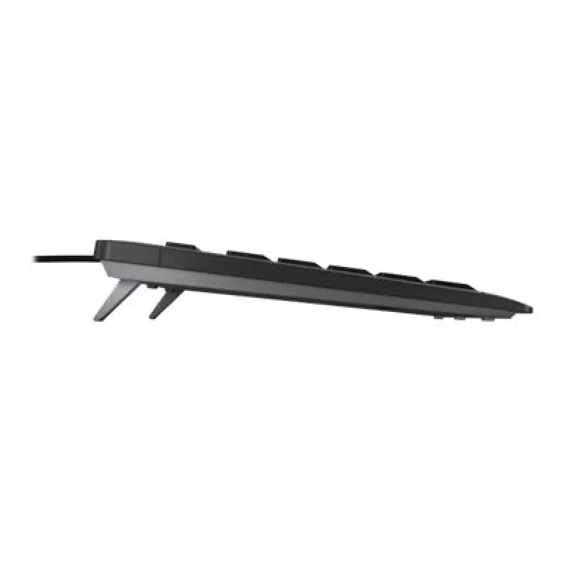 Klávesnica CHERRY STREAM TKL USB AZERTY francúzska čierna káblová 94 klávesov