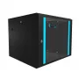 Nástenný rack Extralink 9U 600x600 čierny