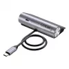 USB hub Unitek H1337AGY01 – 4 porty (2×USB-C, 2×USB-A), až do 5 Gbit/s na port, hliník, strieborný
