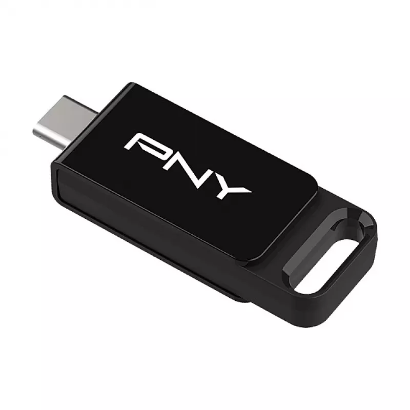 PNY Elite, 128 GB, USB Type-C, 3.2 Gen 1 (3.1 Gen 1), 120 MB/s, čierna