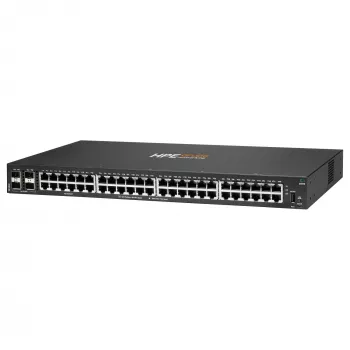 HPE - Aruba 6000 48G 4SFP switch - switch - L3 - managed - 48 x 10/100/1000 + 4 x Gigabit SFP - side-to-side airflow - montovateľný do racku - AC 100 - 127 V / 200 - 240 V