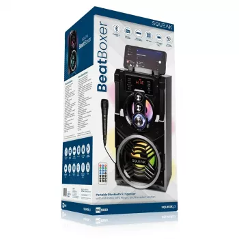 BeatBoxer Bluetooth 5.1 reproduktor - Bluetooth reproduktor s karaoke