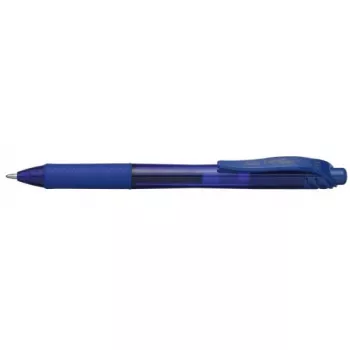 Zasúvacie guľôčkové pero s klipom Pentel Energel X 1.0 modré