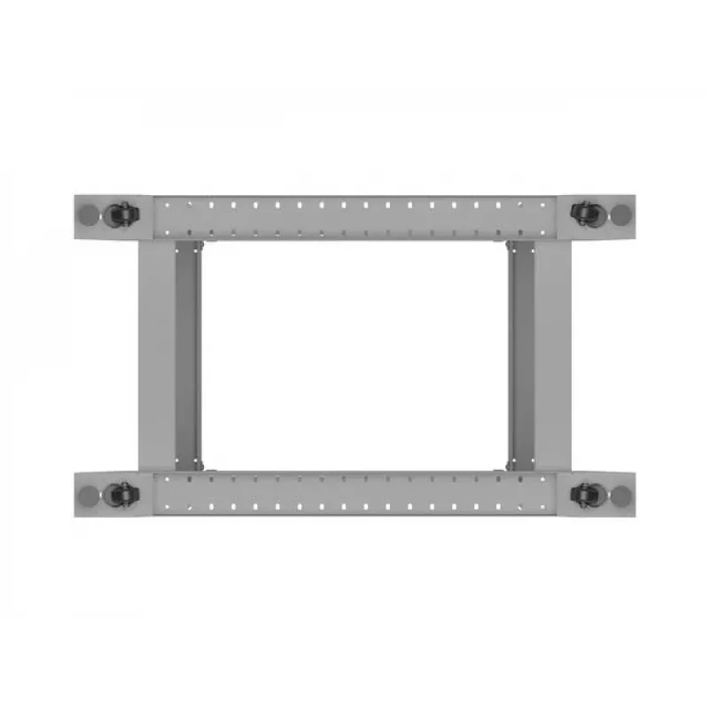 Otvorený rack 19 18U 600x800 sivý