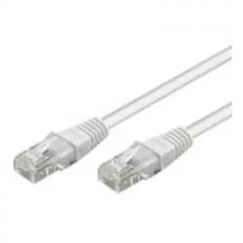 Wentronic Goobay CAT 6 patch kábel, U/UTP, biely, 2 m - CCA medená zmes (68635)