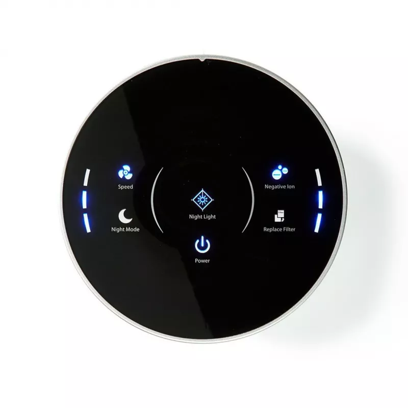 Nedis AIPU100CWT čistička vzduchu 20 m² 50 dB 35 W čierna, biela