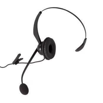 Auerswald COMfortel H-200 headset káblový headband Office/Call Center USB Type-A čierny
