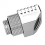 Barrow adaptér 45° G1/4 samica-samica (FBFTWT45-V2 S) strieborný