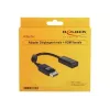 Videokáblový adaptér DELOCK 61849 0,125 m DisplayPort na HDMI