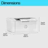 HP LaserJet Pro M110w tlačiareň - A4 monolaser, tlač, WLAN, 20 str/min, 100-1000 strán za mesiac