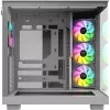 PC skriňa Thermaltake View 380 XL WS ARGB Snow White — Midi-Tower, podpora ATX, s oknom