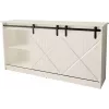 Komoda 160x80x35 GRANERO biela/lesklá biela