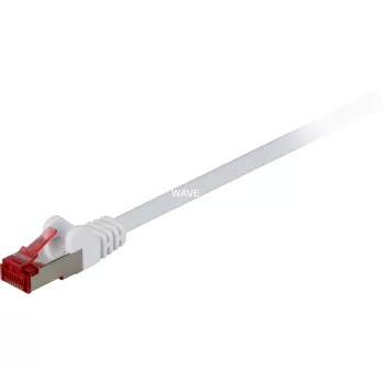 Sieťový kábel Goobay CAT 6 patch kábel RJ-45 Cat6 20 m biela