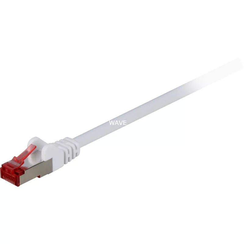 Sieťový kábel Goobay CAT 6 patch kábel RJ-45 Cat6 20 m biely