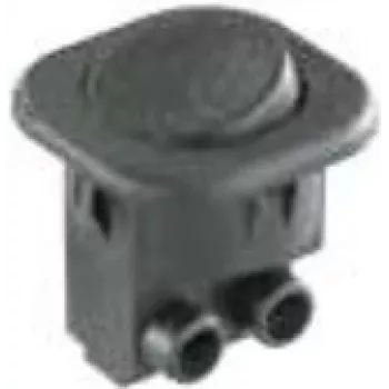 Bachmann 924.133 elektrický spínač kolískový 1P čierny (924.133)