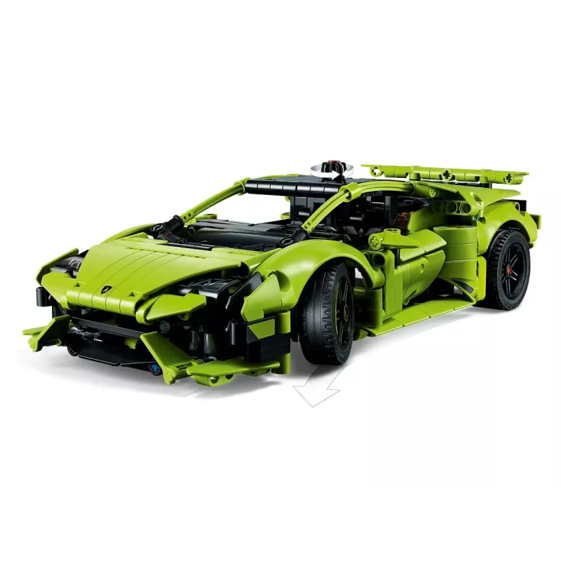 LEGO Technic stavebnica konštrukčného modelu Lamborghini Huracán Tecnica v mierke 1:10, 806 dielov, vek 9+