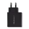 Napájací zdroj QOLTEC 51717 45W 20V 3A AC nabíjačka do interiéru pre smart hodinky, čierna