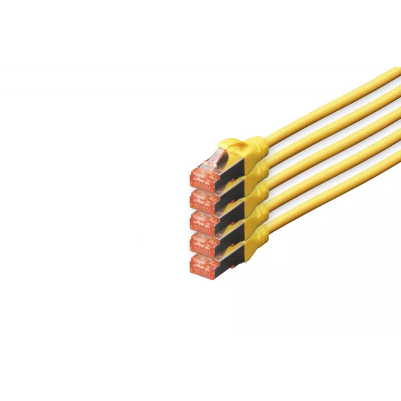 Sieťový kábel Digitus CAT 6 S/FTP 10 m žltý