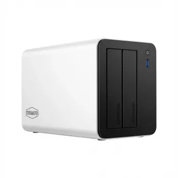 2-bay NAS TERRAMASTER F2-425 PLUS, 8 GB DDR5 RAM, bez diskov (bez pevných diskov)