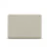 Toshiba Canvio Advance - pevný disk - 4 TB - externý (prenosný) - 2.5 (6.4 cm) - USB 3.2 Gen 1 - svetlobéžová