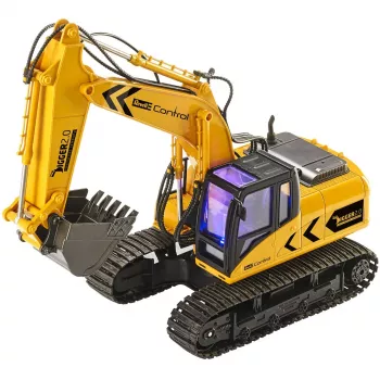 Revell Digger 2.0 - bager - elektromotor - 1:16 - Ready-to-Run (RTR) - čierna - žltá - Digger 2.0 (24924)