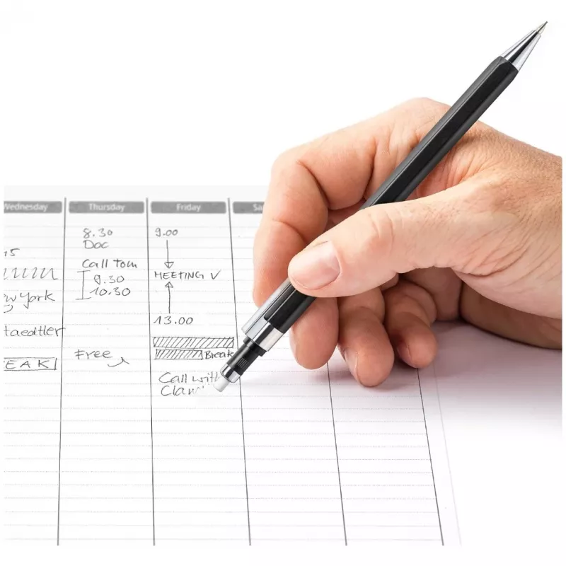 Mechanická mikrotužka Staedtler 778 05-9, 0,5 mm, šesťhranné telo, čierna, čierna tuhá