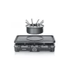 Raclette gril Severin RG 2347 8 osôb 1400 W čierny