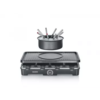 Raclette gril Severin RG 2347 8 osôb 1400 W čierny