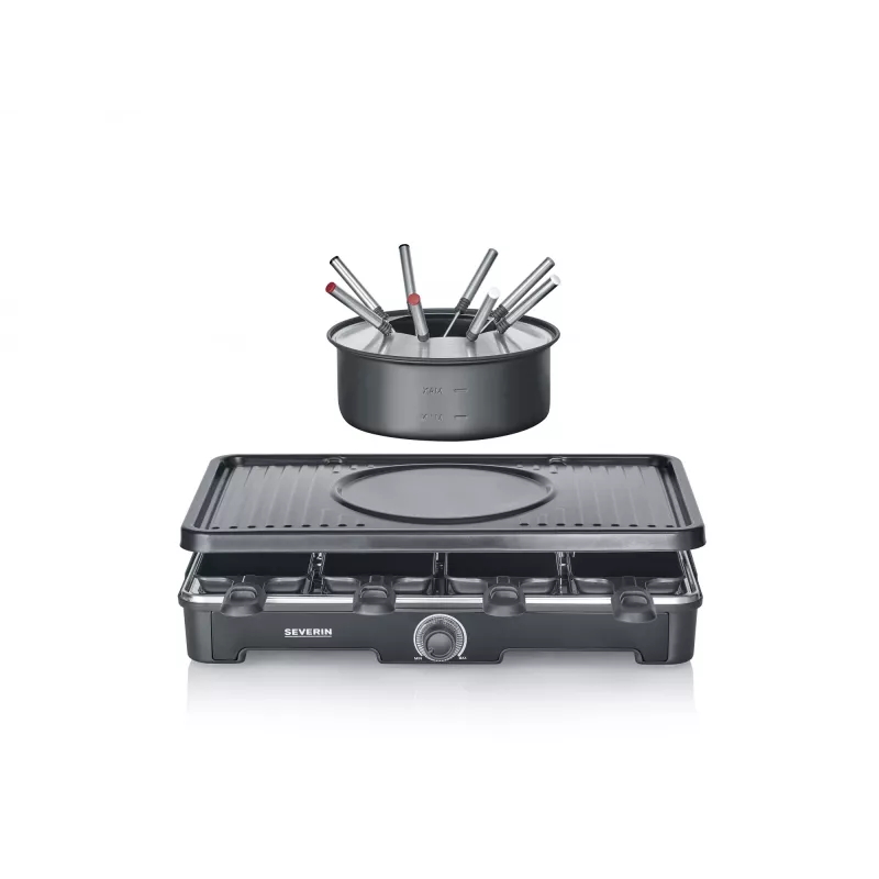 Raclette gril Severin RG 2347 8 osôb 1400 W čierny