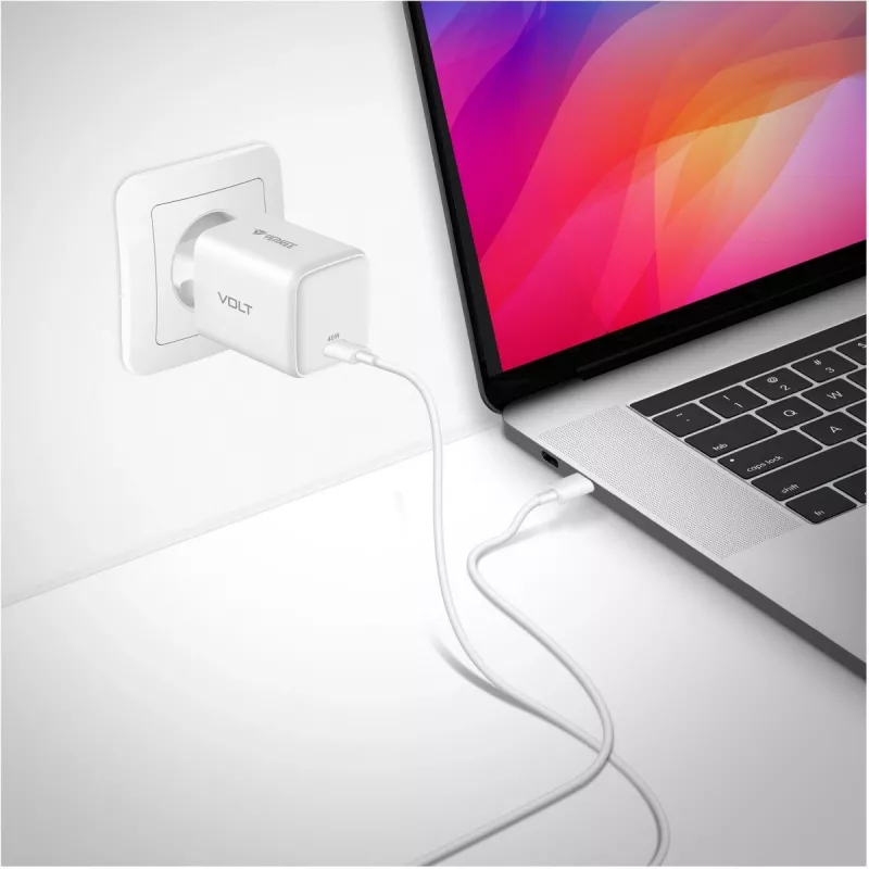 USB-C nabíjačka YENKEE G45 VOLT 45W Power Delivery 3.0, 3A výstup