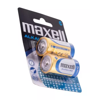 Jednorazová batéria MAXELL LR14 (C) alkalická 1,5 V, 2 ks, blister