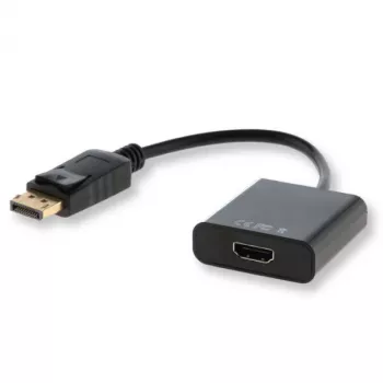 Savio CL-55 video káblový adaptér 0.2 m DisplayPort HDMI Type A (Standard) čierna