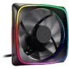 Ventilátor Sharkoon RGB SHARK Lights 12 cm čierny