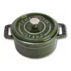 Staub 40509-804 Mini Cocotte 10 cm, bazalková zelená, liatina