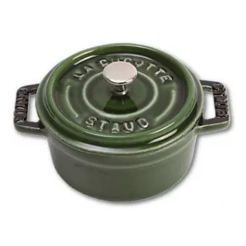 Staub 40509-804 Mini Cocotte 10 cm, bazalková zelená, liatina