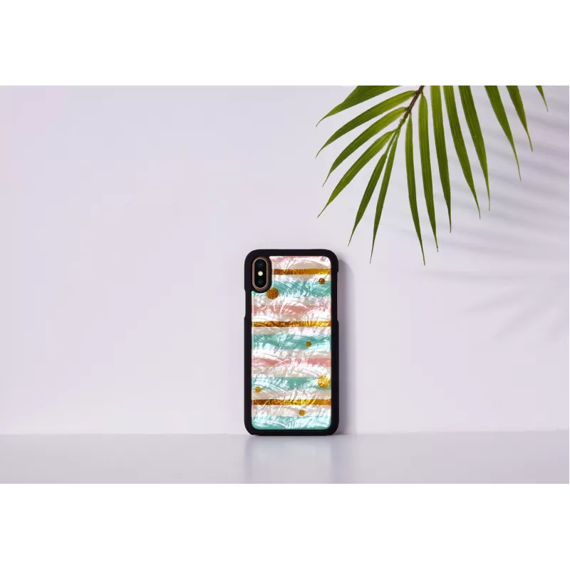 iKins Pop Mint puzdro na iPhone XS/X, čierne