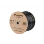 Sieťový kábel Lanberg LCF5-30CU-0305-BK RJ45 Cat5e 305 m čierny