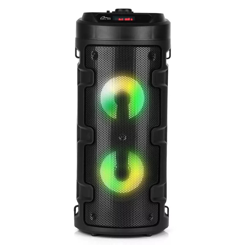 Media-tech Partybox Keg Bt - kompaktný Bluetooth stereo reproduktor s FM rádiom, MP3 prehrávač MT3165