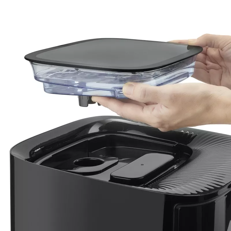 Teplovzdušná fritéza Caso Steam and AirFry 700, 1700 W, 7 L, čierna