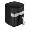 Midea teplovzdušná fritéza | MF-CN65E | výkon 1700 W | objem 6,5 L | čierna