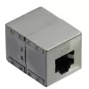 RJ-45 modulárna spojka VALUE Cat.6 tienená strieborná