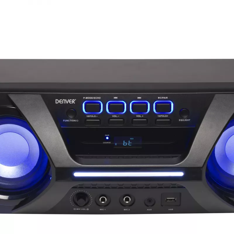 Denver BTB-410NR stereo prenosný reproduktor čierny