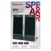 Stolové/regálové reproduktory DEFENDER SPK-170 2.0, 4 W RMS, káblové USB 5 V, 3,5 mm, čierne