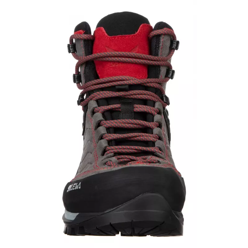 Salewa MTN Trainer Mid GTX pánske Charcoal, sivá, červená