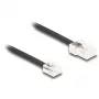 DeLOCK telefónny kábel RJ45 konektor samec na RJ11 konektor samec čierny 10 m