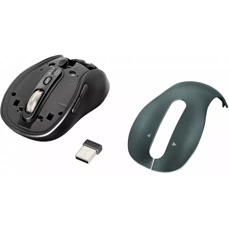 YENKEE YMS 2010BK GYRO Dual bezdrôtová myš, Bluetooth + USB 2,4 GHz