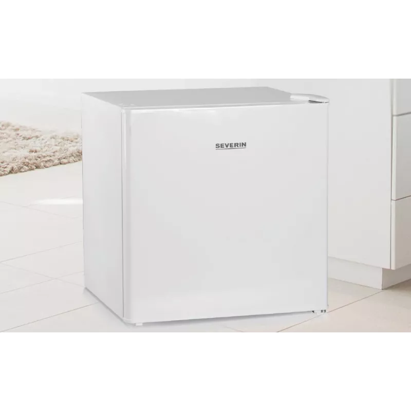 Stojacia mraznička SEVERIN GB 8886, 32 L úžitkový objem, trieda E, 500×480×445 mm, biela